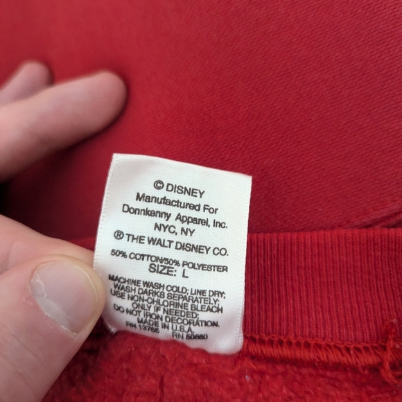 Vintage 1990s Walt Disney Mickey & Co. Mickey Minnie Mouse Crewneck Size Large - Picture 6 of 7